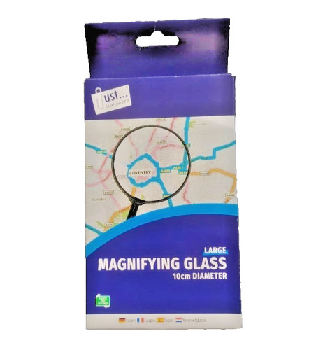 New magnifying glass 100mm - new,