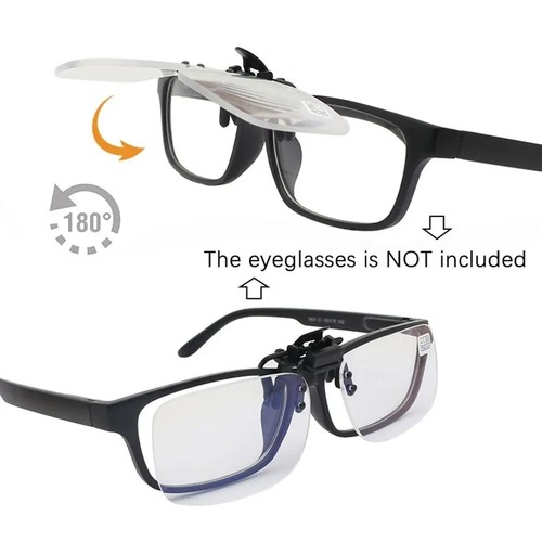 Clip flip magnifying - flip, up
