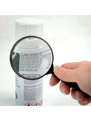 Magnifying glass 5x - glass,