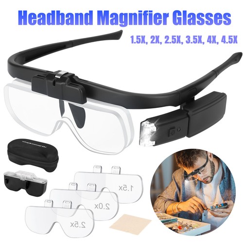 450 magnifier glasses - 450%,