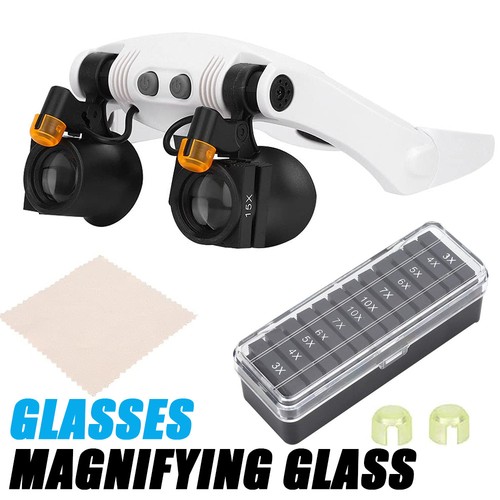 25x led headband magnifier - led,