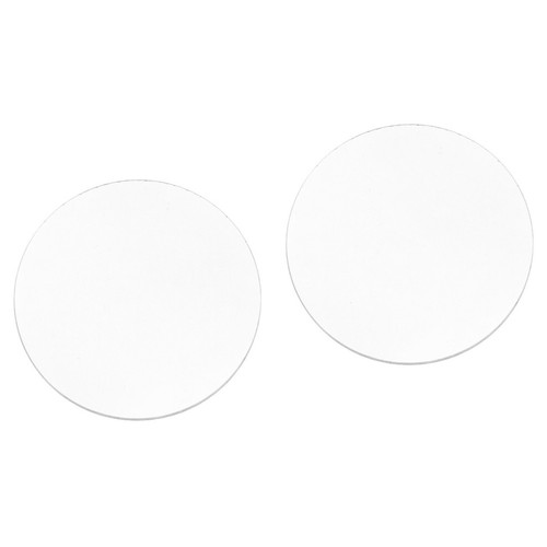 2pcs transparent convex glass - 2pcs,