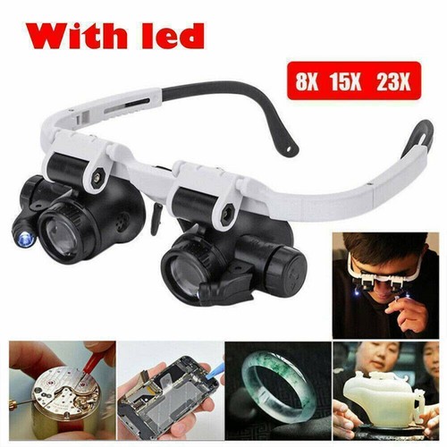 23x magnifier led loupe tool - 23x,
