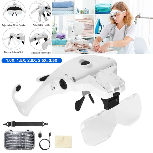 Hands free headband - free, magnifying