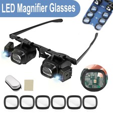 Head-Mounted LED Magnifying