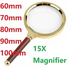 15X Magnifying Glass Handheld