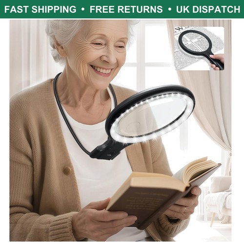 Hands free magnifying - hands-free,