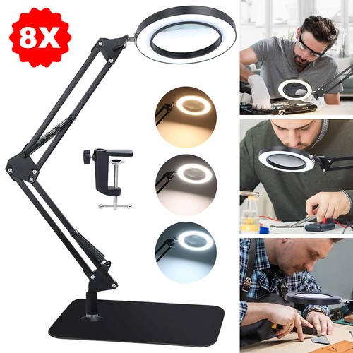 Magnifying glass with - glass,