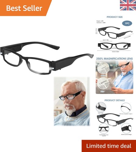 Adjustable magnifying - adjustable, 2.5x