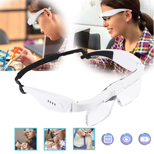 Head mounted magnifying - head-mounted,