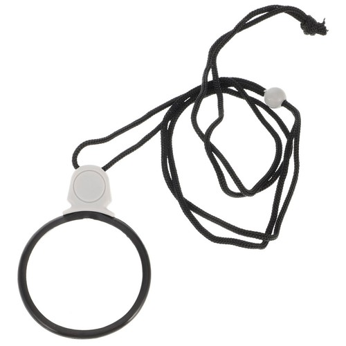 Hanging necklace magnifier - necklace,