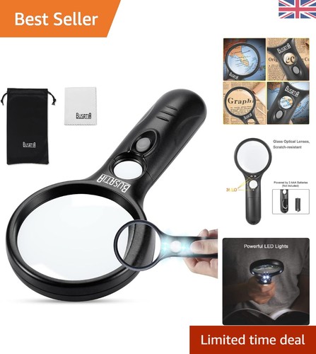 Crystal clear led magnifying - crystal,