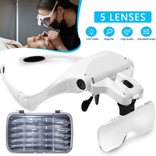 Adjustable head magnifier - adjustable,