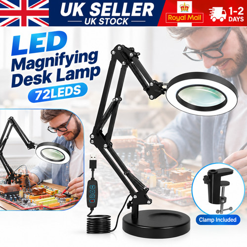 Desktop magnifying glass - glass, with