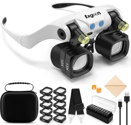 Magnifying glasses with light - magnifying,