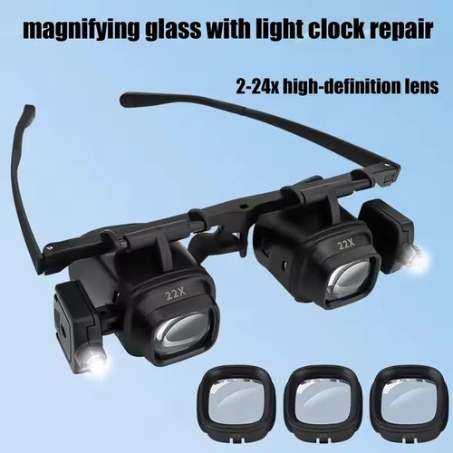 Precision led magnifier - magnifier, for