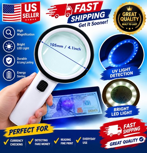 30x jumbo handheld magnifying - jumbo,