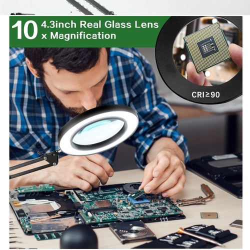 Modern magnifying lamp with - magnifying,
