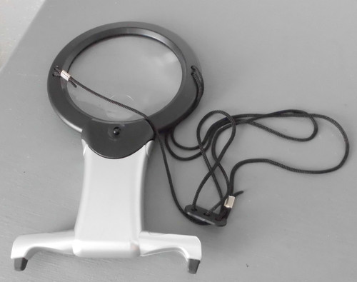 Hands free magnifying glass - magnifying,