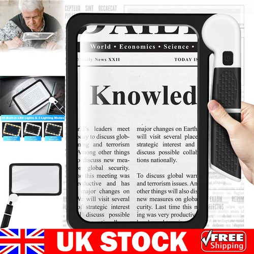 Magnifying glass with light - 5x,