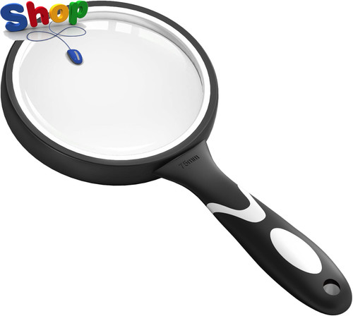 Large magnifying glass - magnifying,